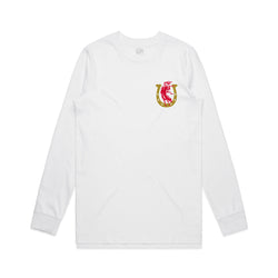 Horsehoe LS Tee / White